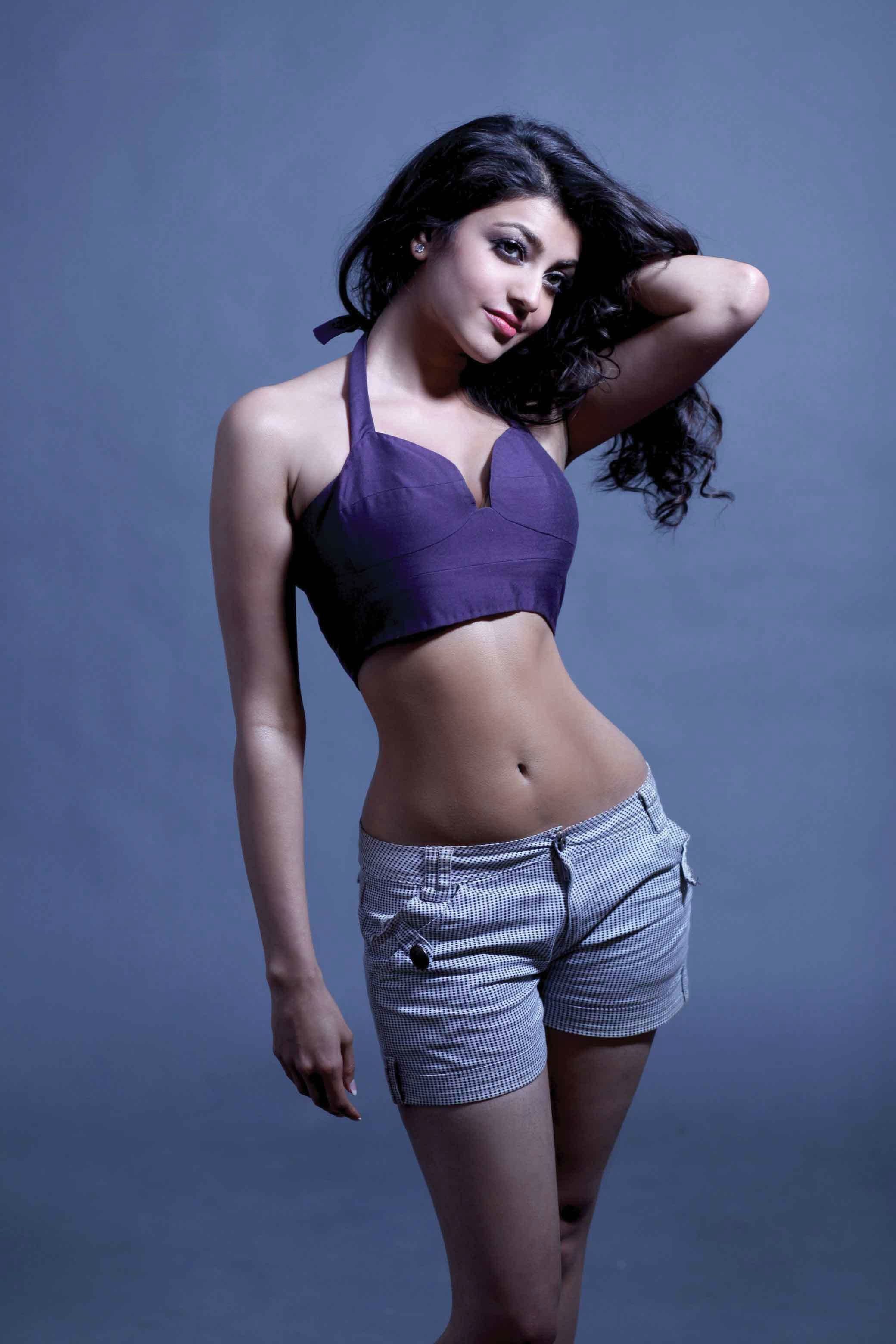 Kajal Agarwal Hot Topless Photoshoot For FHM Magazine Ultra HD Stills 25CineFrames
